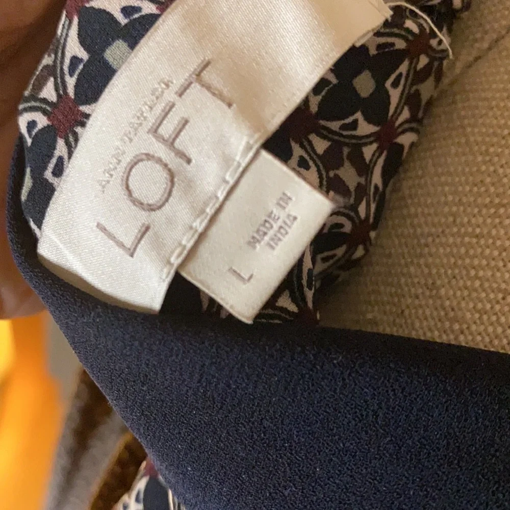 LOFT Long Sleeve Blouse - Picture 7 of 7